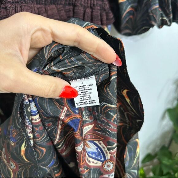 Ulla Johnson Philippa Dress in Obsidian - Picture 9 of 9